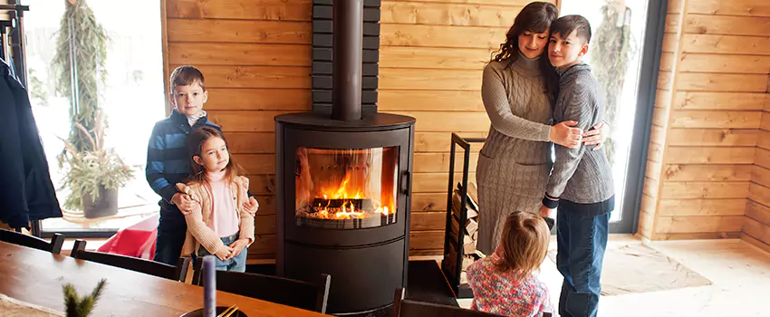 Morso Cast Iron Fireplace Insert Installation in Menomonie, Wisconsin