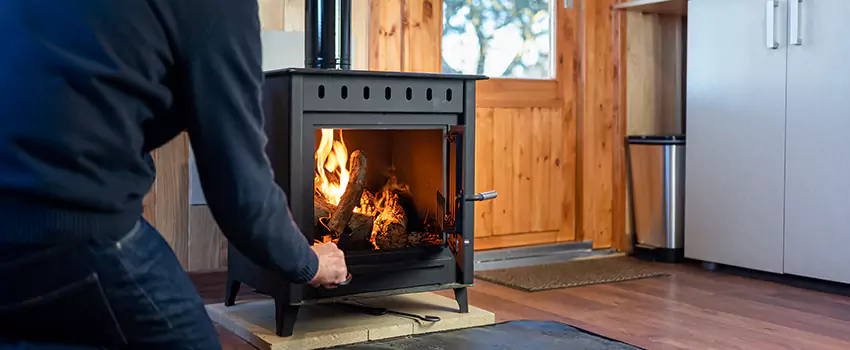 Open Hearth Wood Fireplace Installation in Menomonie, WI
